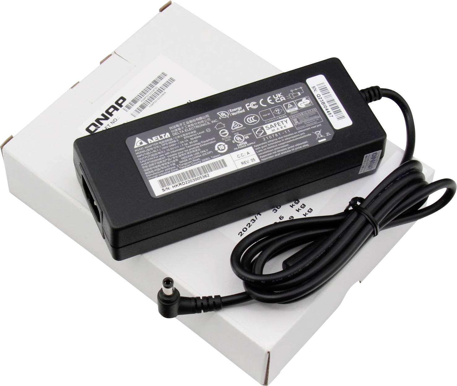 QNAP Netzteil SP-2BAY-ADAPTOR-90W Notebook-Netzteil 90W 12V 7A