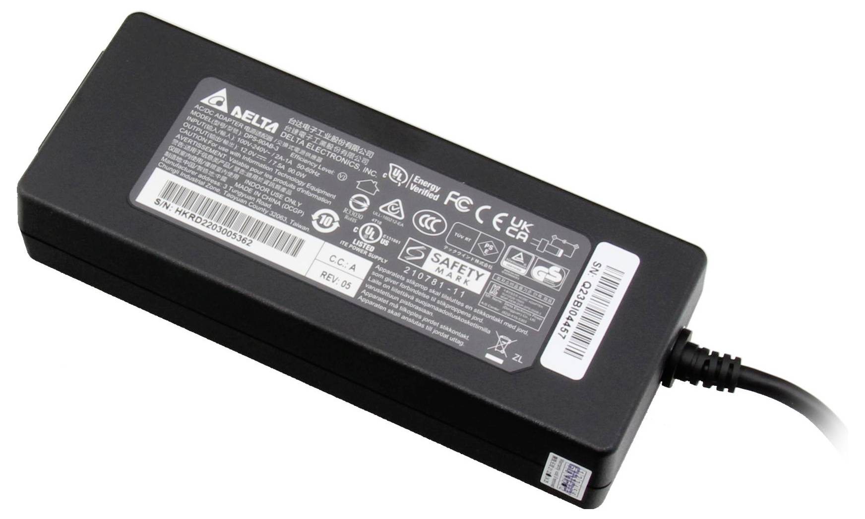 QNAP Netzteil SP-2BAY-ADAPTOR-90W Notebook-Netzteil 90W 12V 7A