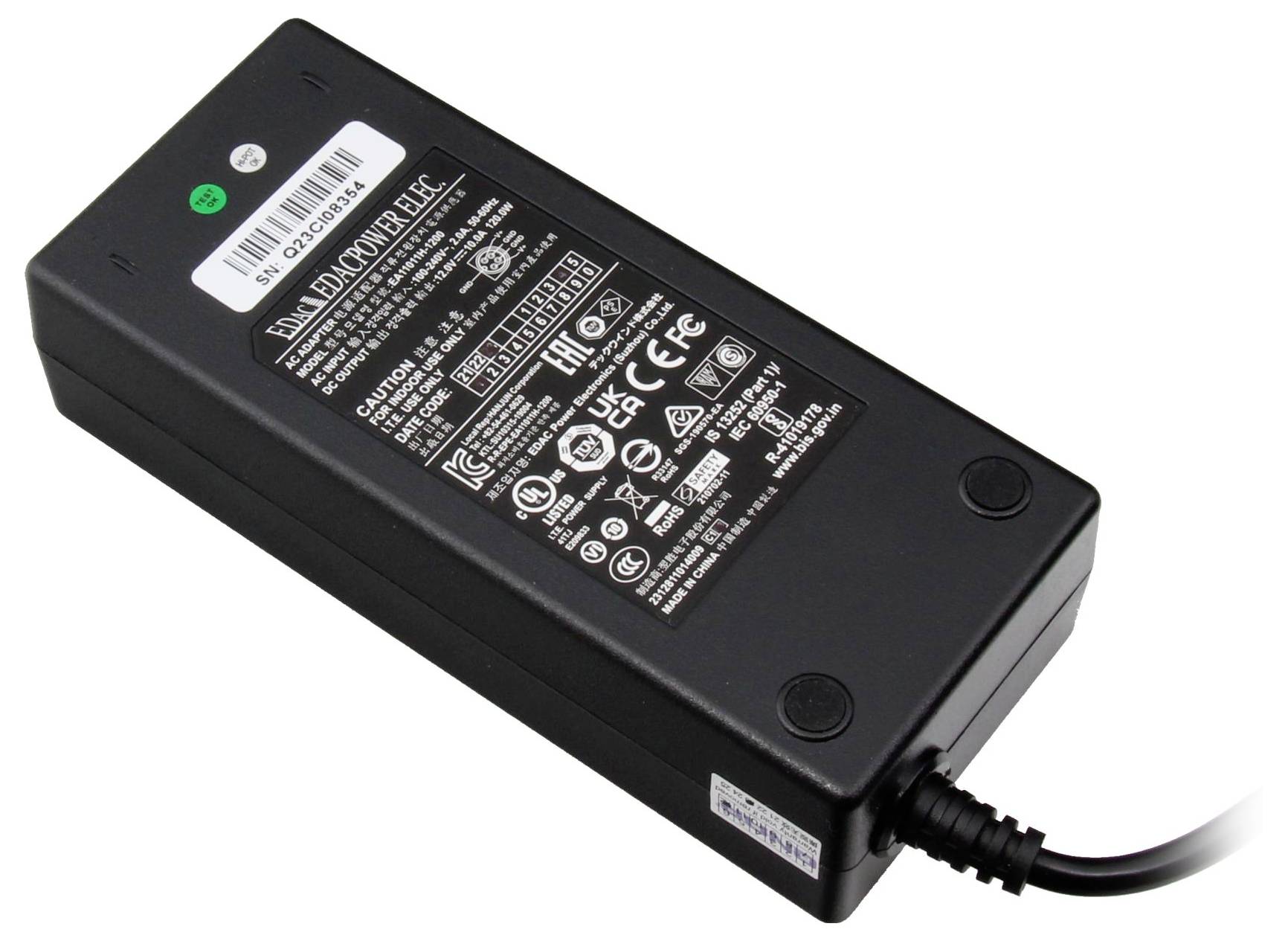 QNAP Netzteil PWR-ADAPTER-120W-A01 Notebook-Netzteil 120W 12V 10A