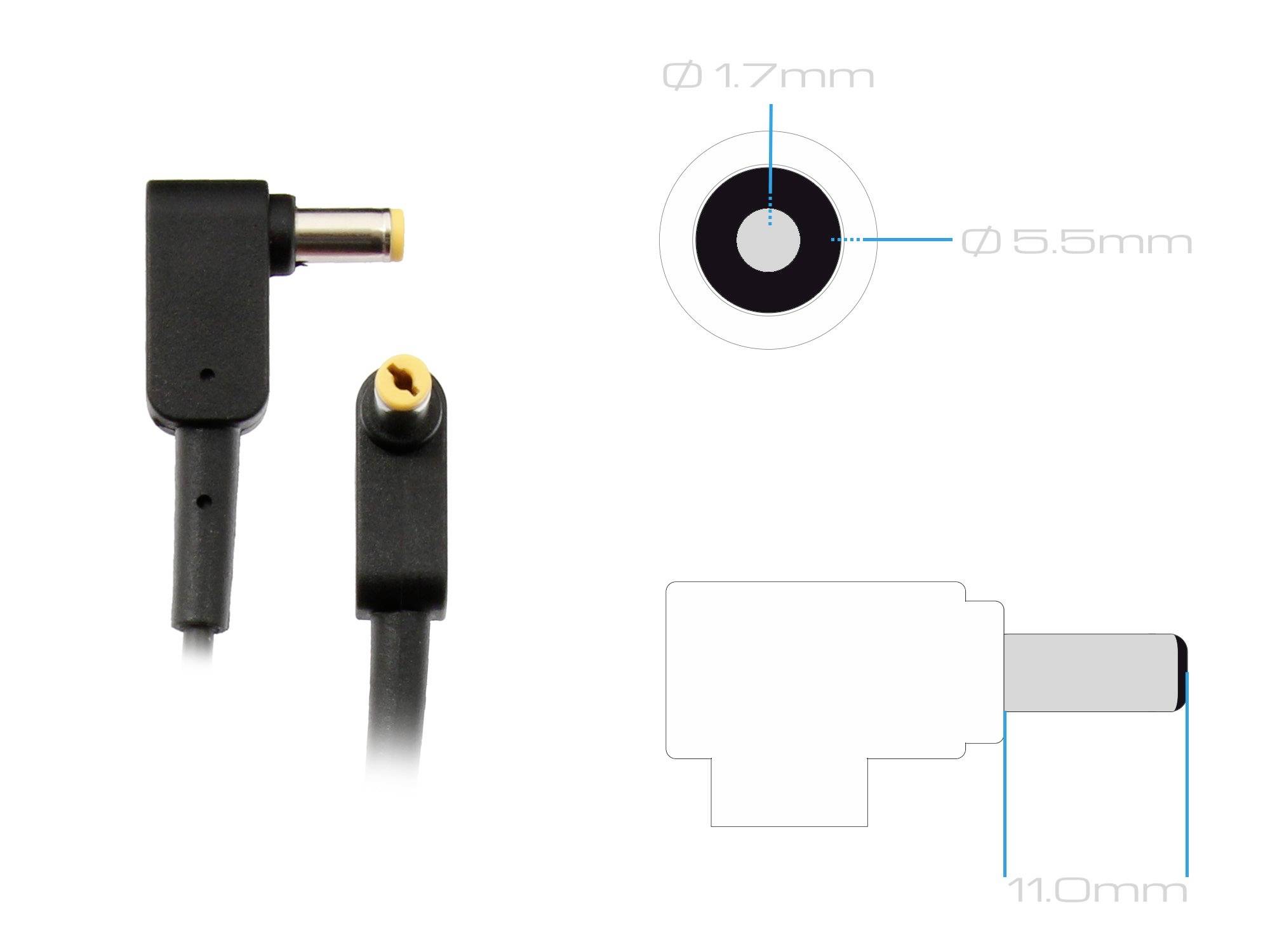 Delta Electronics Netzteil ADP-65DE B Notebook-Netzteil 65W 19V 3A