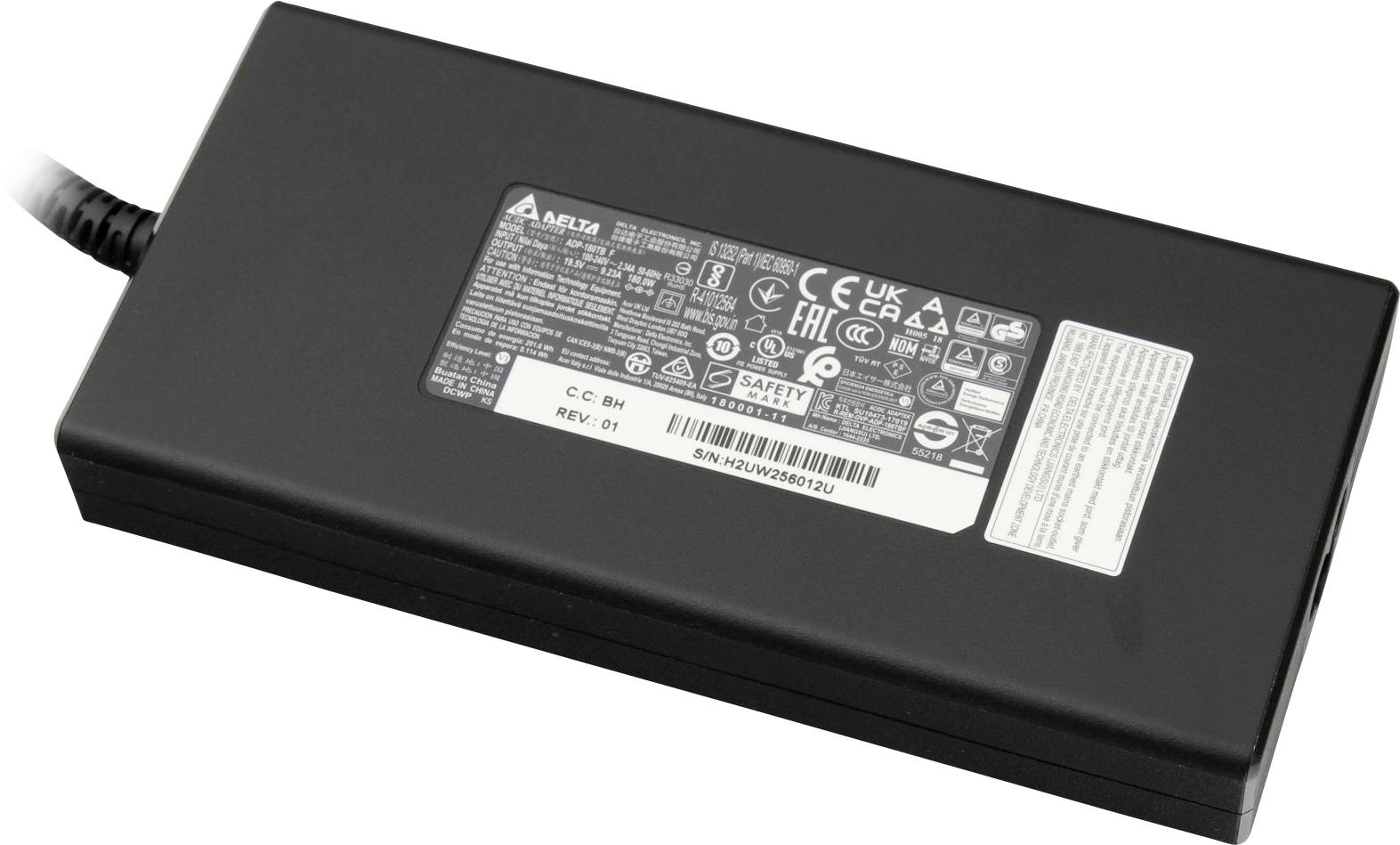 Delta Electronics Netzteil ADP-180TB F Notebook-Netzteil 180W 19V 9A