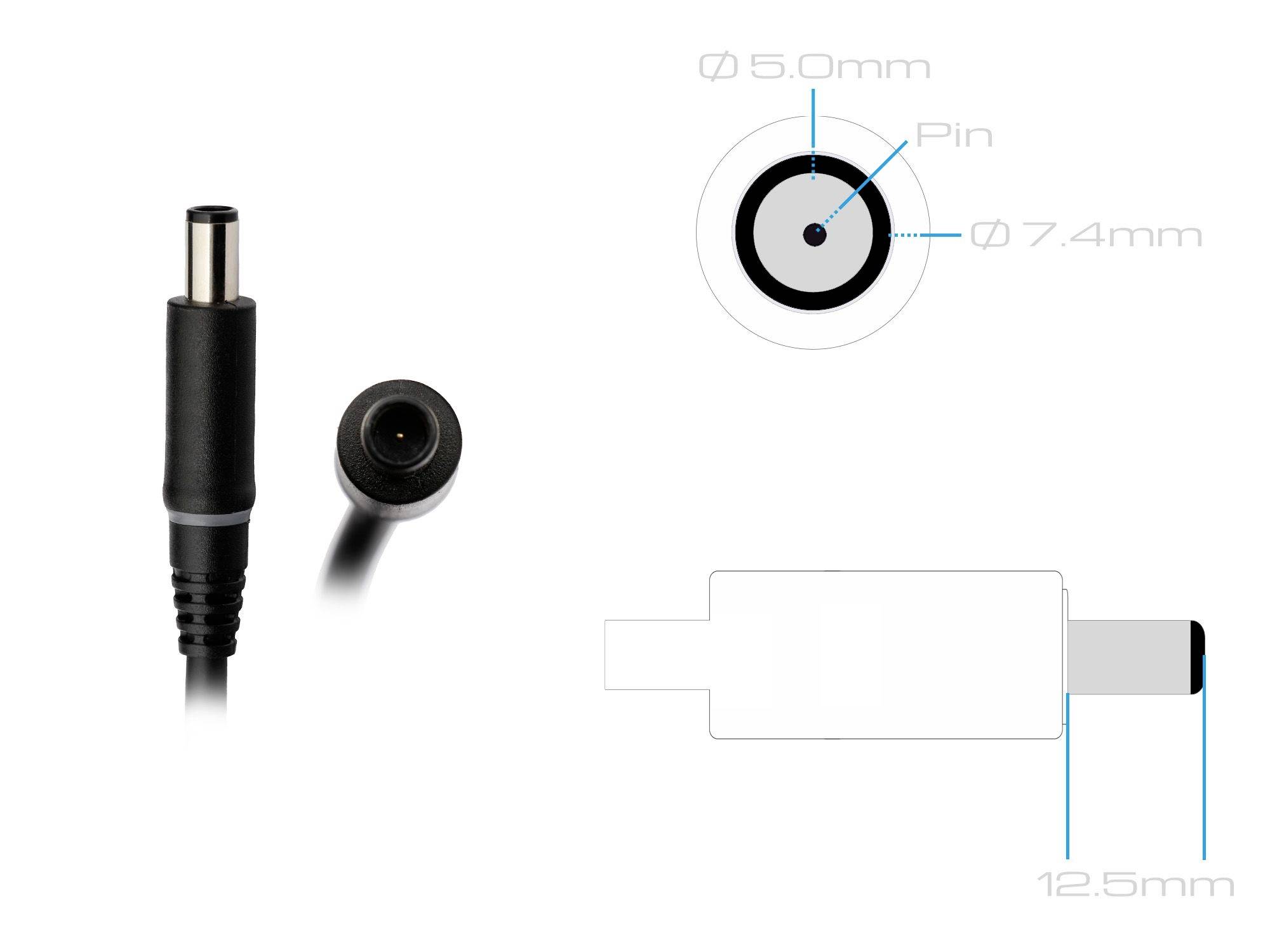 Dell Netzteil 492-BDPV Notebook-Netzteil 280W 19V 14A