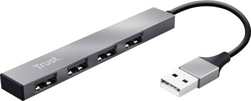 Trust 23786 USB-Hub 4 Port USB-A USB 2.0 480 MBit/s USB-Hubs, Schnittstellen-Verteiler