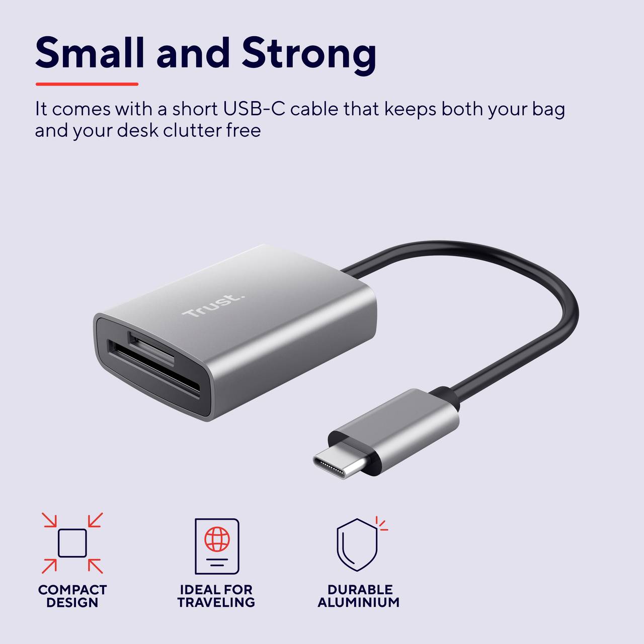 Trust Chipkartenleser USB-C Chipkartenleser