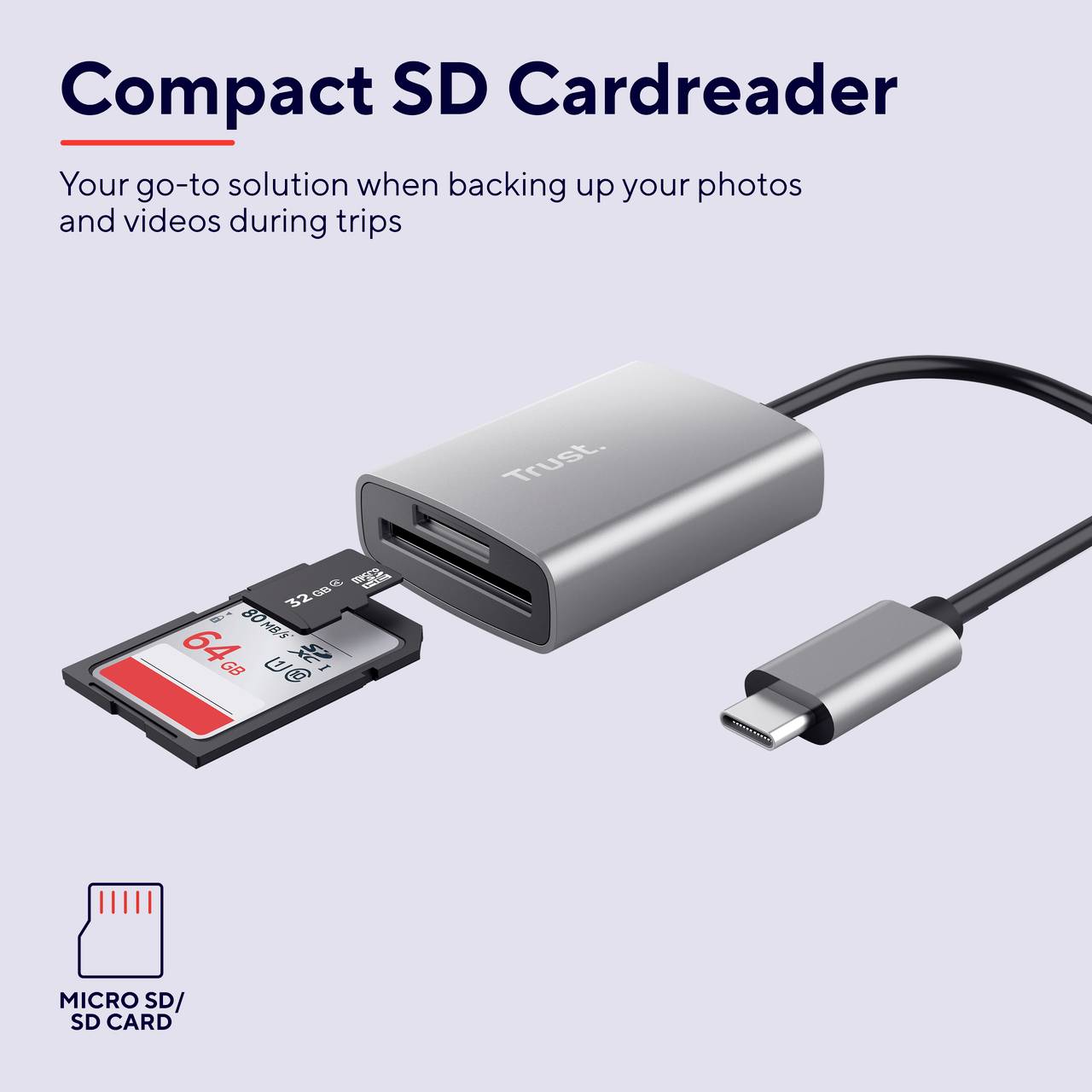 Trust Chipkartenleser USB-C Chipkartenleser