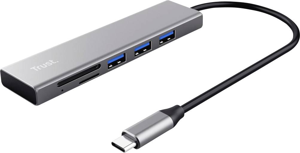 Trust USB-C HUB & Chipkartenleser