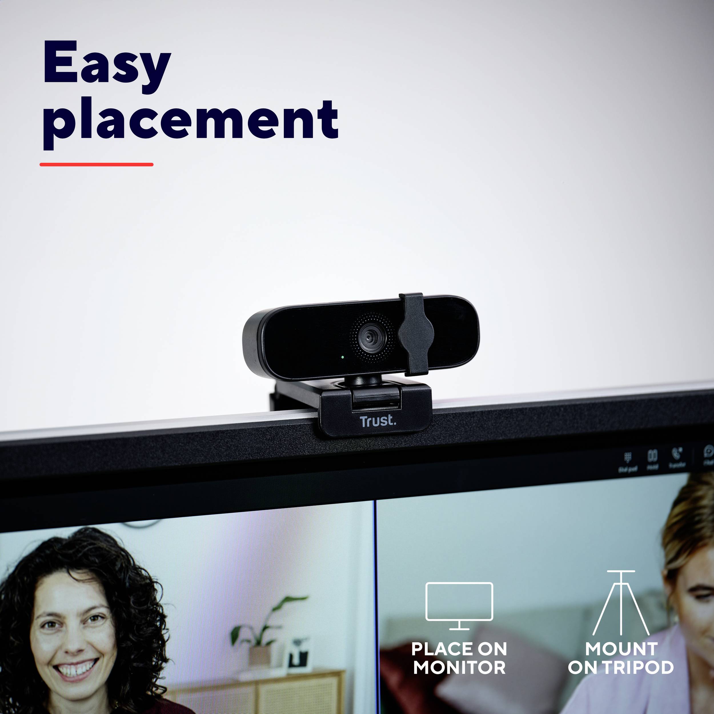 Trust TANOR FULL HD WEBCAM Full HD-Webcam