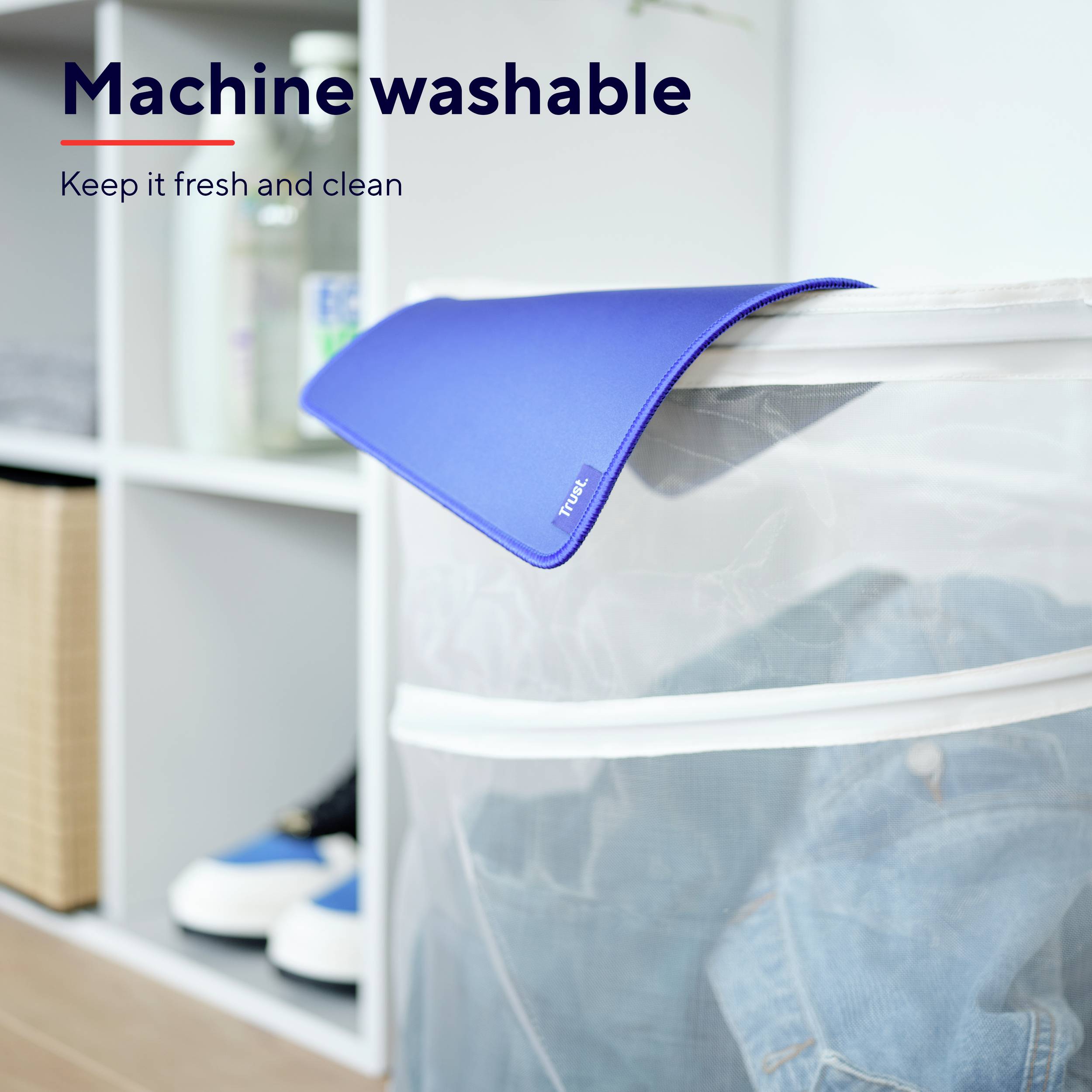 Trust BOYE MOUSE PAD ECO BLAU Mauspad Blau