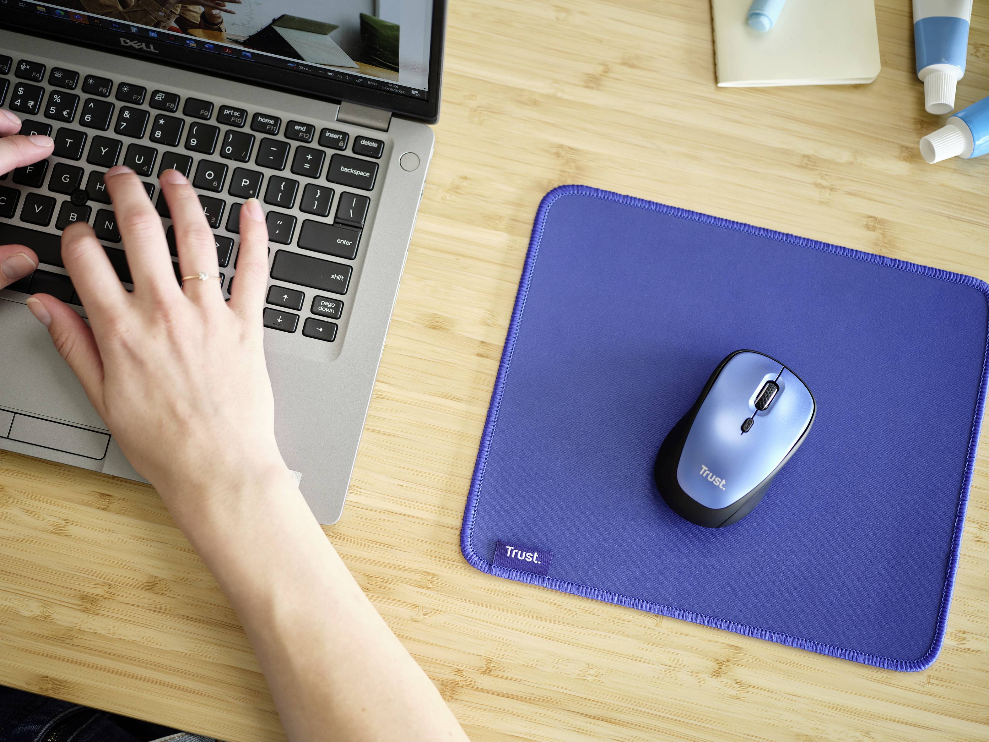 Trust BOYE MOUSE PAD ECO BLAU Mauspad Blau