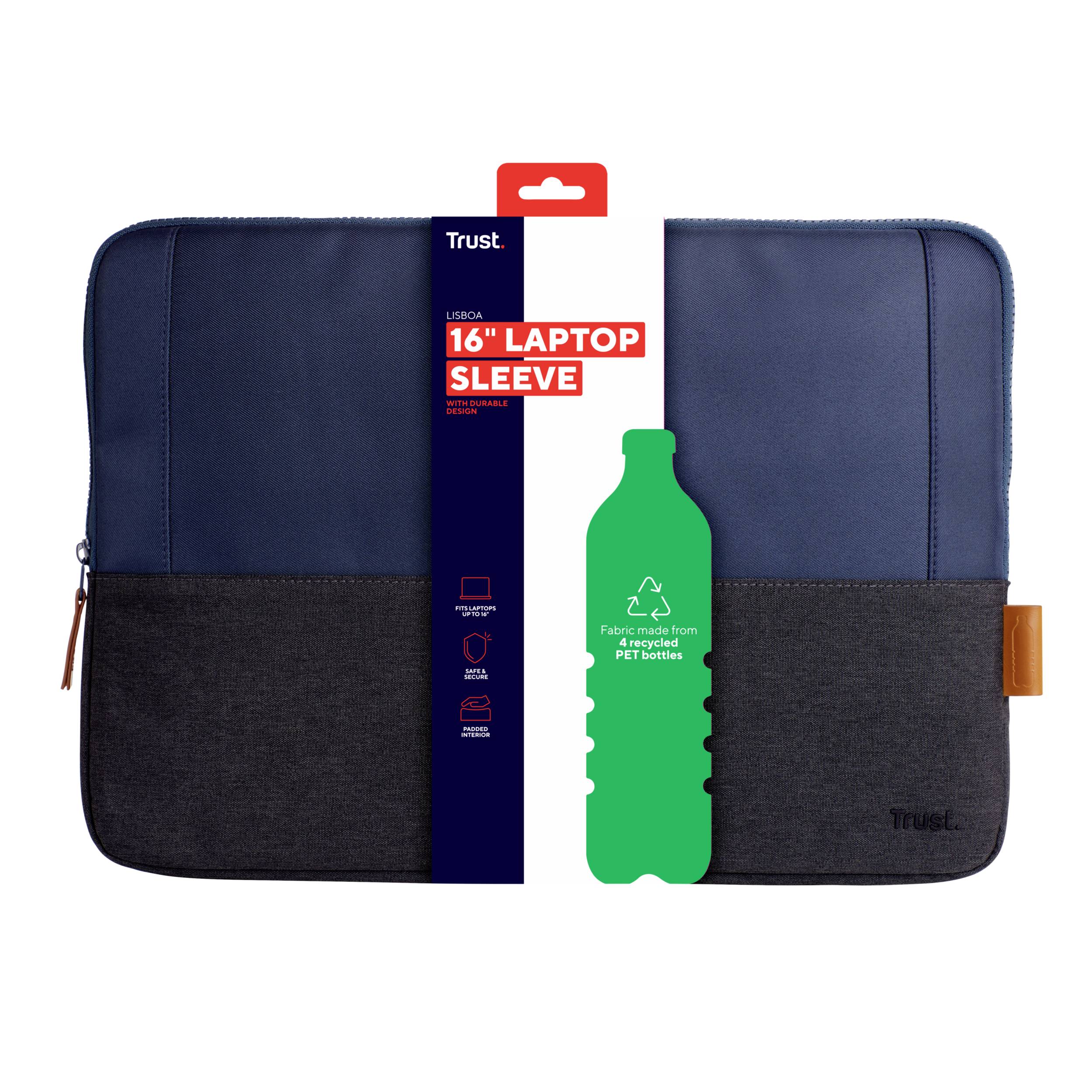 Trust Notebook Hülle LAPTOP SLEEVE Blau