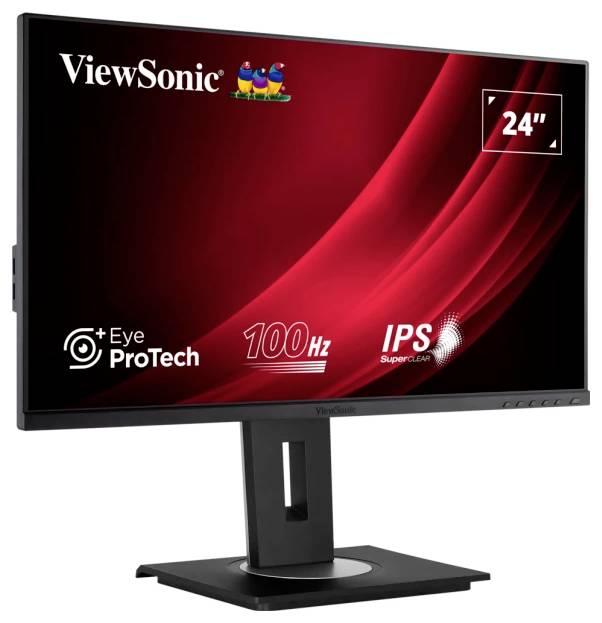 Viewsonic VG2448A-2 LED-Monitor EEK E (A - G) 60.5cm (23.8 Zoll) 1920 x 1080 Pixel 16:9 5 ms DisplayPort, HDMI® IPS LED