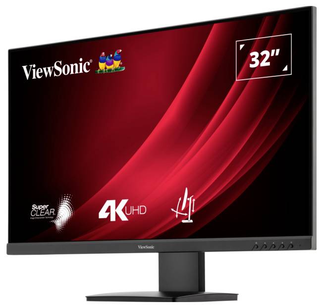 Viewsonic VG3208-4K LED-Monitor EEK F (A - G) 81.3cm (32 Zoll) 3840 x 2160 Pixel 16:9 4 ms DisplayPort, HDMI® VA LED
