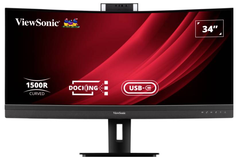 Viewsonic VG3457CV LED-Monitor EEK F (A - G) 86.4 cm (34 Zoll) 3440 x 1440 Pixel 21:9 5 ms DisplayPort, HDMI® VA LED