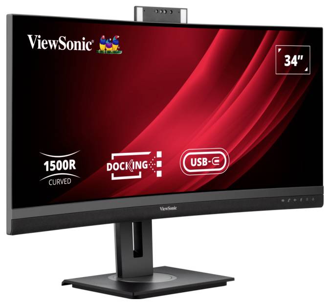 Viewsonic VG3457CV LED-Monitor EEK F (A - G) 86.4 cm (34 Zoll) 3440 x 1440 Pixel 21:9 5 ms DisplayPort, HDMI® VA LED