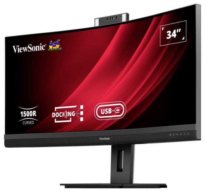 Viewsonic VG3457CV LED-Monitor EEK F (A - G) 86.4 cm (34 Zoll) 3440 x 1440 Pixel 21:9 5 ms DisplayPort, HDMI® VA LED
