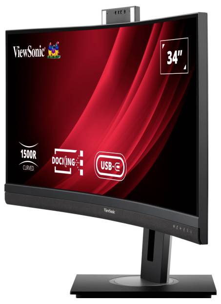 Viewsonic VG3457CV LED-Monitor EEK F (A - G) 86.4 cm (34 Zoll) 3440 x 1440 Pixel 21:9 5 ms DisplayPort, HDMI® VA LED