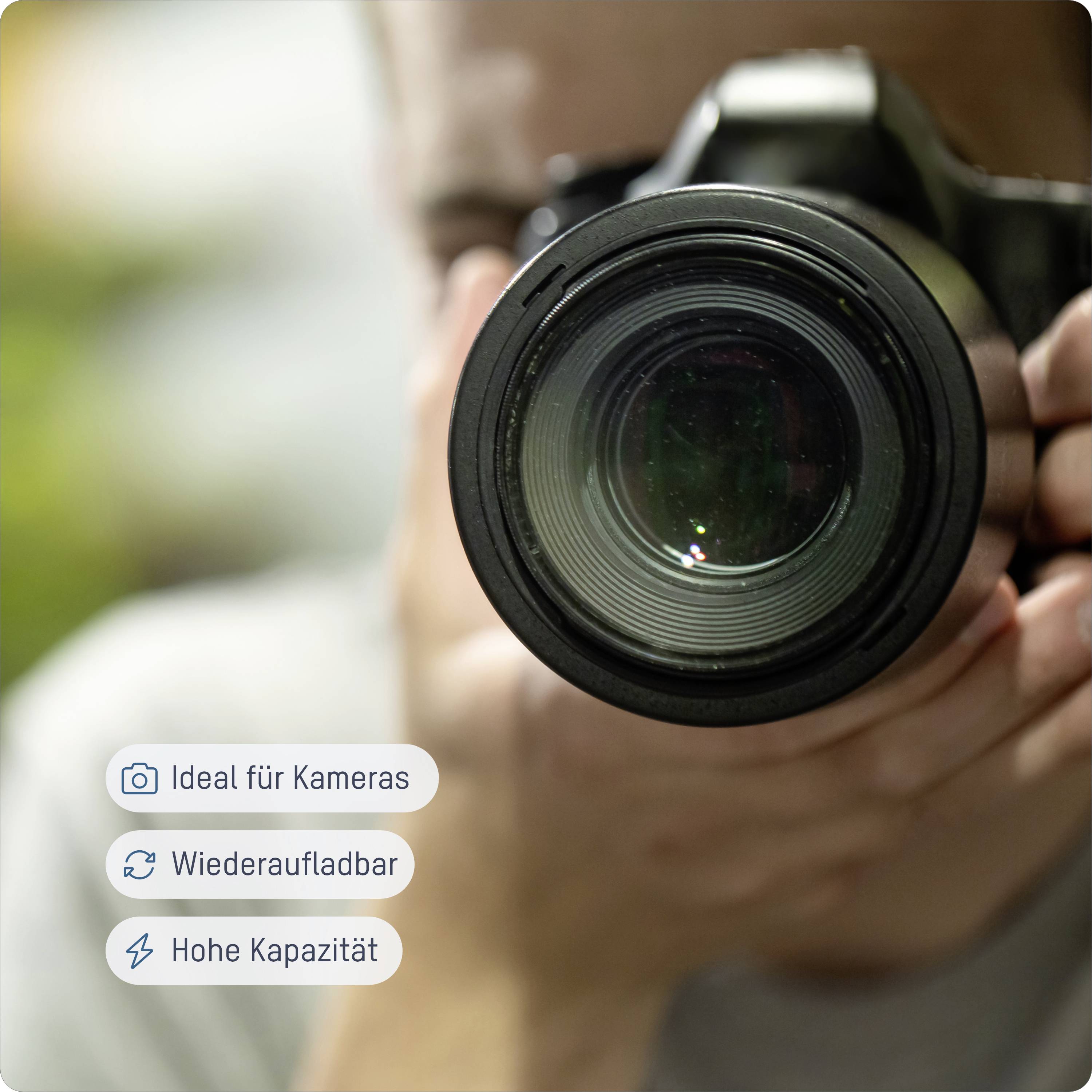 Ansmann Kamera-Akku A-Can LPE6 NH Kamera-Akku ersetzt Original-Akku (Kamera) LP-E6 7.4V 2250 mAh