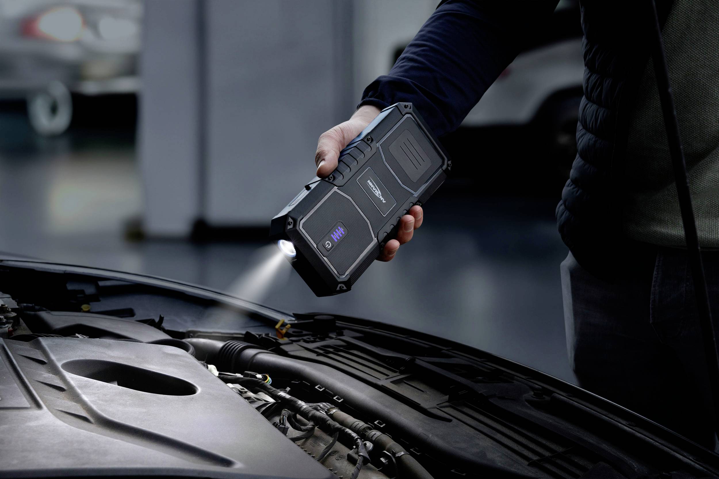 Ansmann Schnellstartsystem Jump Starter 16.0 Amper Schnellstarter 1900-0130