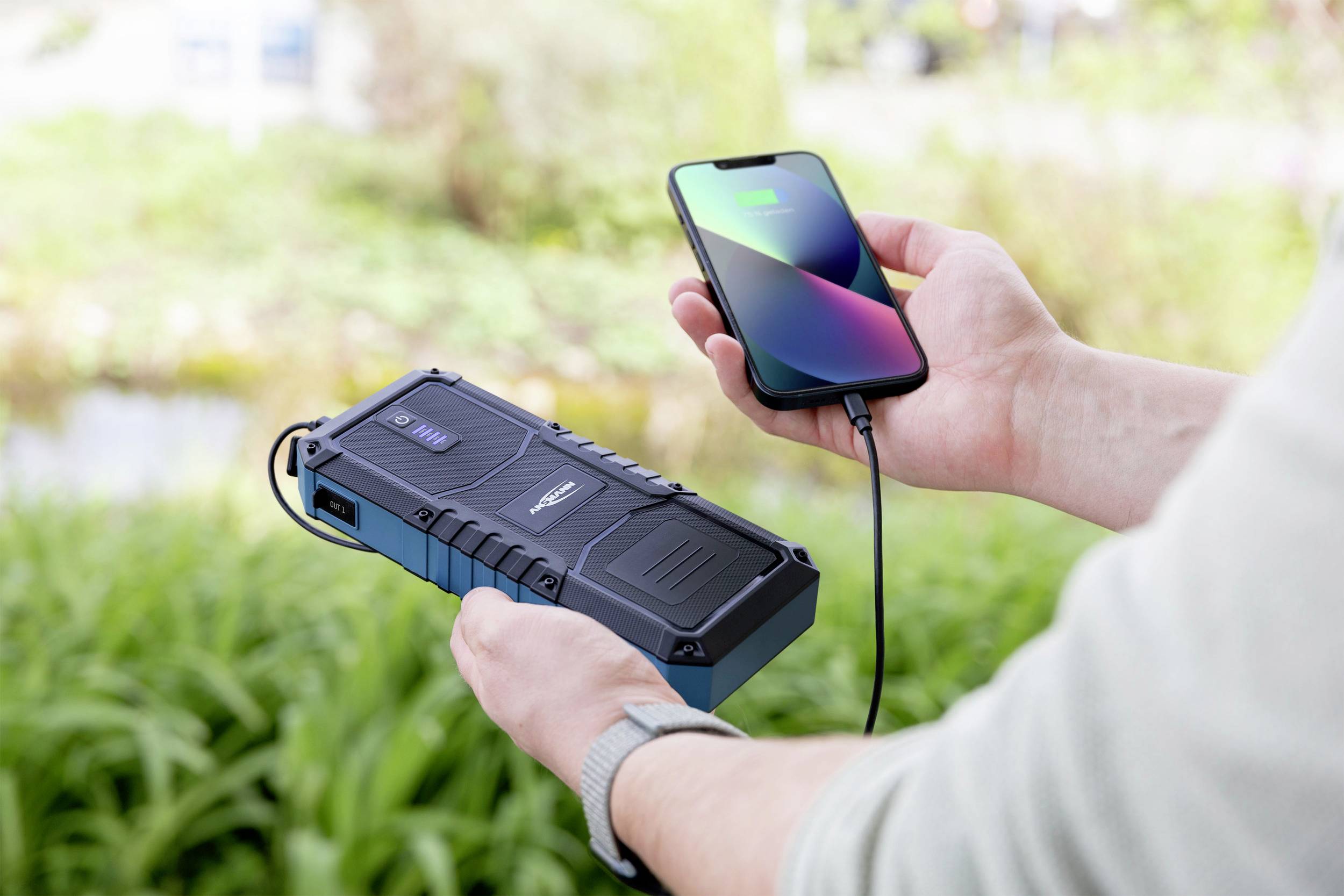 Ansmann Schnellstartsystem Jump Starter 16.0 Amper Schnellstarter 1900-0130