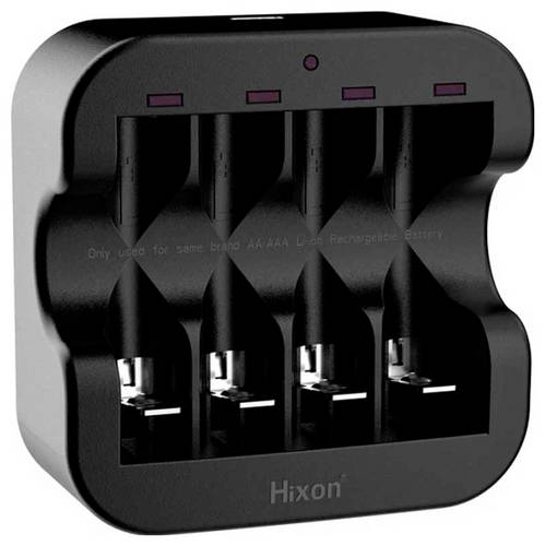 Hixon Q022 Rundzellen-Ladegerät LiIon Micro (AAA), Mignon (AA)