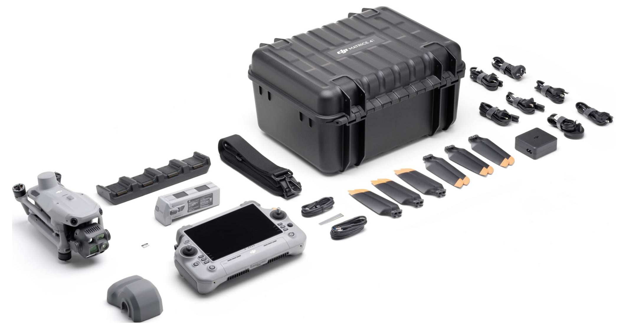 DJI Matrice 4T Quadrocopter 100% RtR Kameraflug, Profi Grau