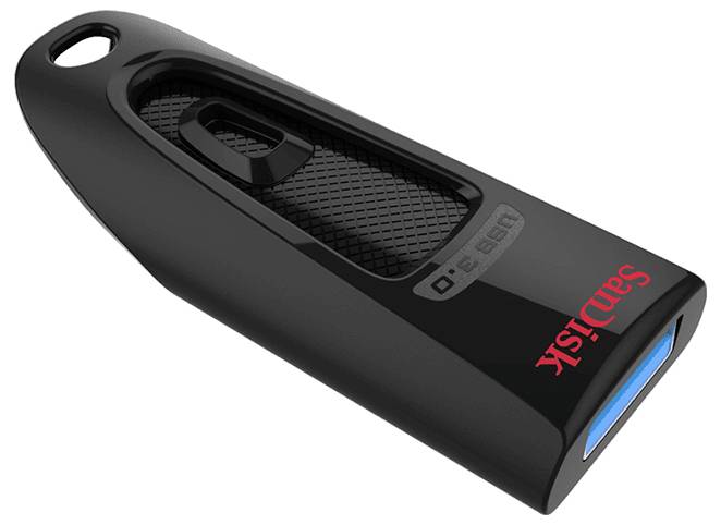 SanDisk Ultra USB-Stick Retail 64 GB Rot SDCZ48-064G-U46R USB-A (USB 3.0)