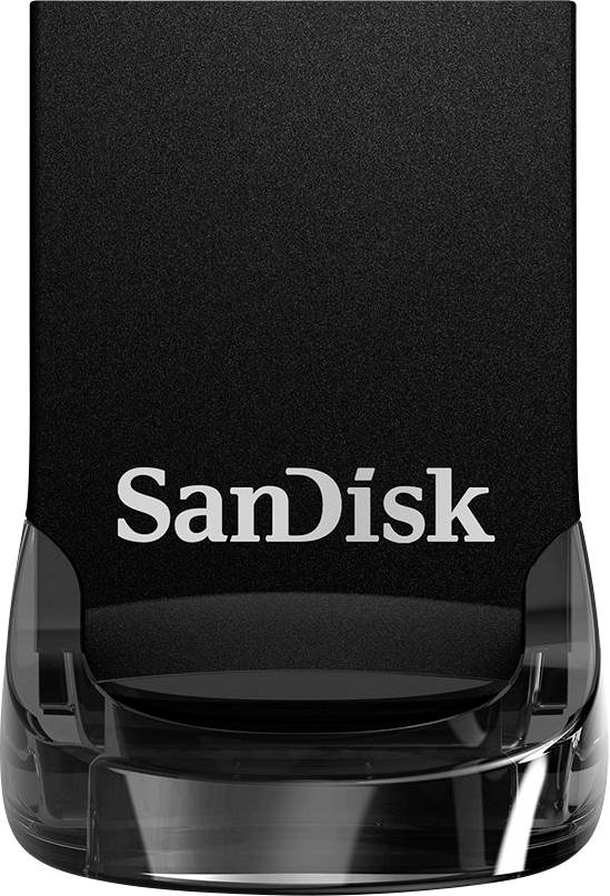 SanDisk Ultra Fit USB-Stick Retail 512GB Schwarz SDCZ430-512G-G46 USB-A (USB 3.2 Gen 1)