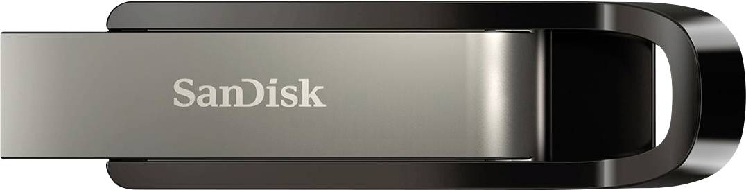 SanDisk Ultra Exterme Go USB-Stick Retail 256GB Edelstahl SDCZ810-256G-G46 USB-A (USB 3.2 Gen 1)