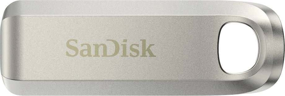 SanDisk Ultra Luxe USB-Stick Retail 64GB Silber SDCZ75-064G-G46 USB-C® (USB 3.2 Gen 1)