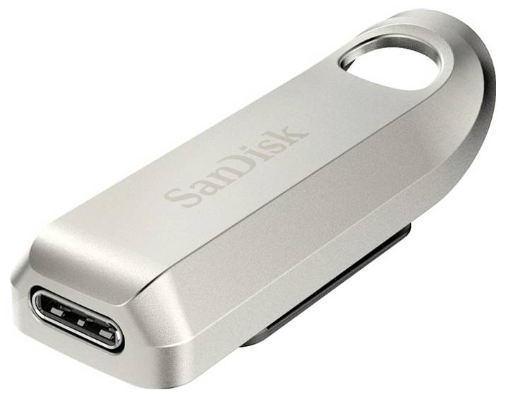 SanDisk Ultra Luxe USB-Stick Retail 64GB Silber SDCZ75-064G-G46 USB-C® (USB 3.2 Gen 1)