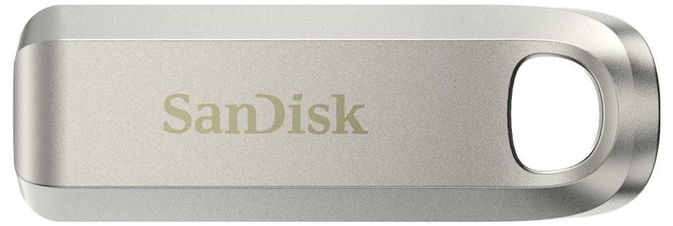 SanDisk Ultra Luxe USB-Stick Retail 128GB Silber SDCZ75-128G-G46 USB-C® (USB 3.2 Gen 1)