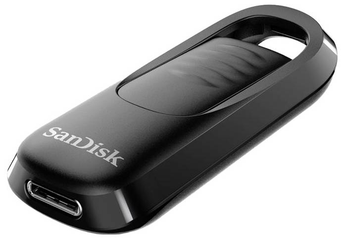 SanDisk Ultra Slider USB-Stick Retail 512GB Schwarz SDCZ480-512G-G46 USB-C® (USB 3.2 Gen 1)