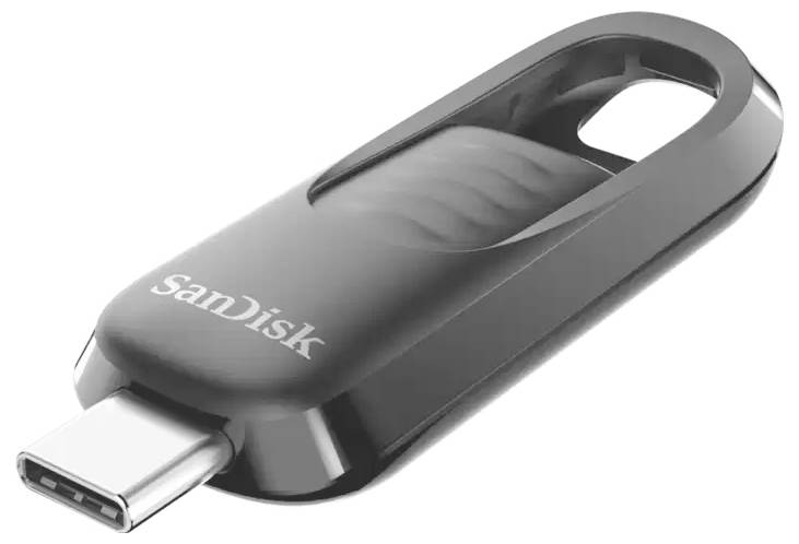 SanDisk Ultra Slider USB-Stick Retail 1TB Schwarz SDCZ480-1T00-G46 USB-C® (USB 3.2 Gen 1)