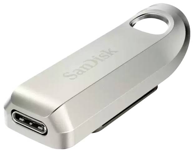 SanDisk Ultra Luxe USB-Stick Retail 512GB Silber SDCZ75-512G-G46 USB-C® (USB 3.2 Gen 1)