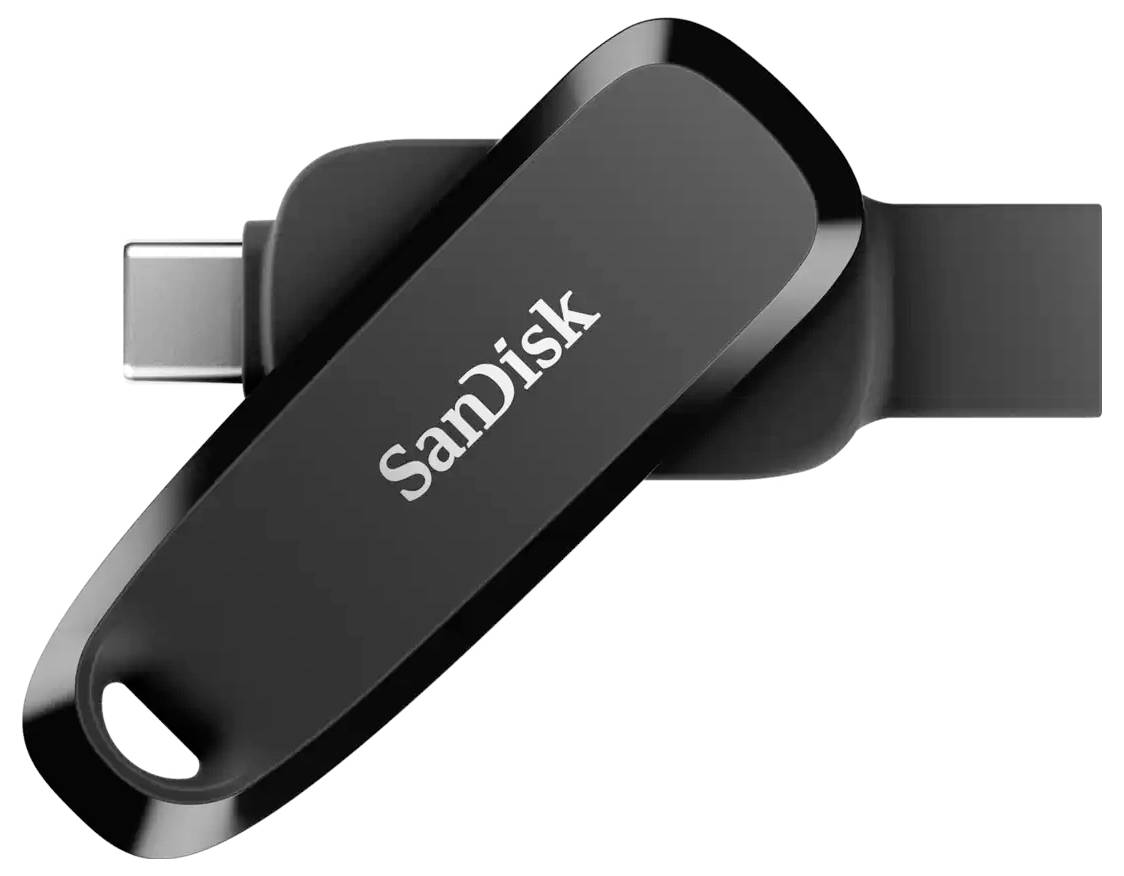 SanDisk Phone Drive USB-Stick Retail 256GB Schwarz SDDDC6-256G-G46 USB-C® (USB 3.2 Gen 1), USB-A (USB 3.2 Gen 1)