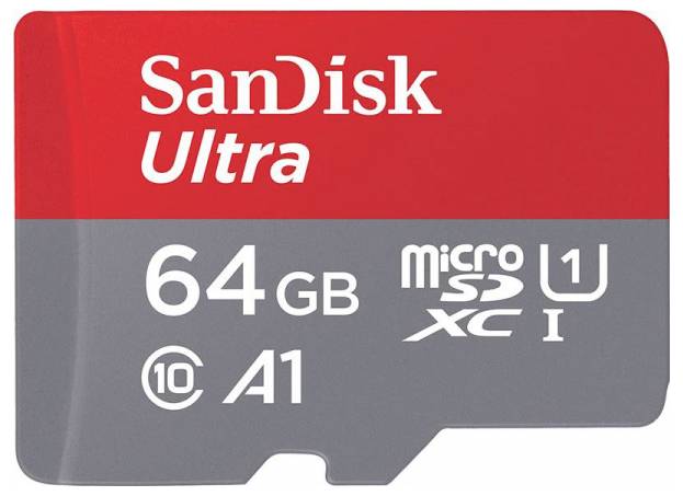 SanDisk Ultra microSDXC-Karte Retail 64GB UHS-I