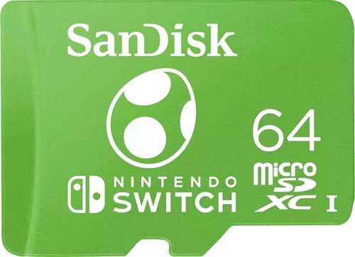 SanDisk Exterme  Yoshi -Edition microSDXC-Karte Retail 64GB UHS-I