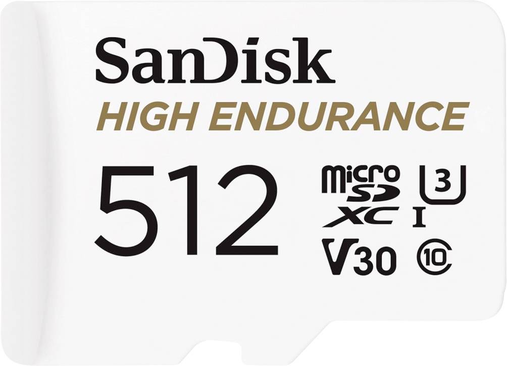 SanDisk High Endurance - Flash-Speicherkarte (microSDXC-an-SD-Adapter inbegriffen)