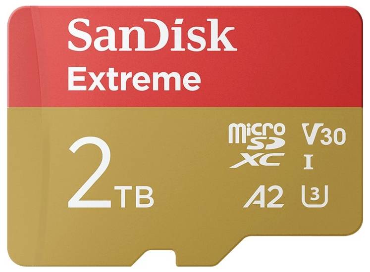 SanDisk Extreme miniSDXC-Karte Retail 2TB UHS-I