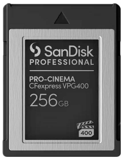 SanDisk PRO-CINEMA CFexpress® VPG400 Type B CFexpress®-Karte Retail 256GB