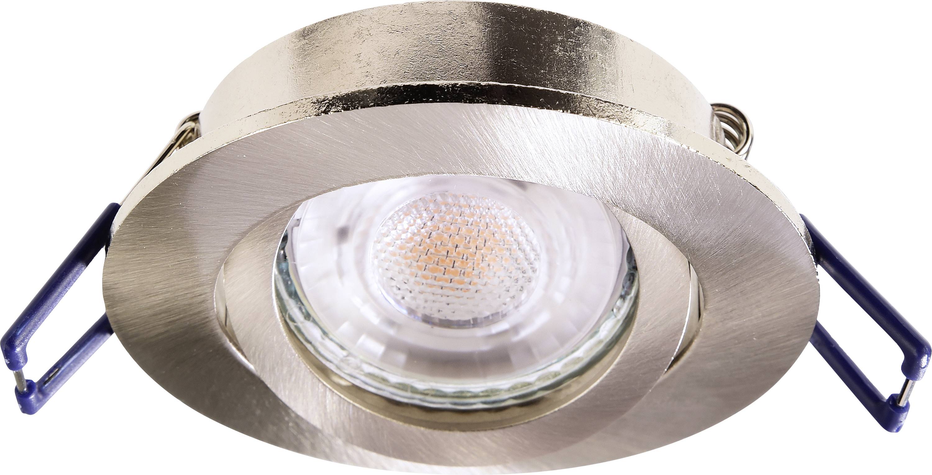 Deko Light Samsola, rund, gebürstet, Silber 110040 Deckenstrahler Silber (gebürstet)