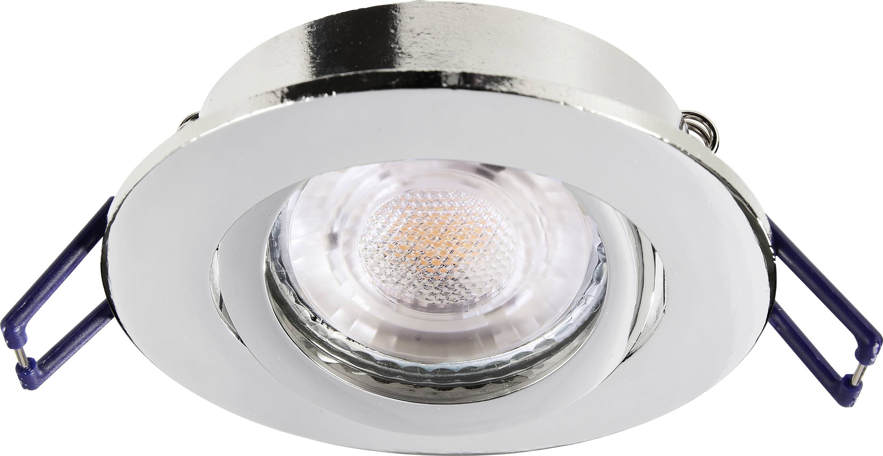 Deko Light Samsola, rund, glänzend, Silber 110041 Deckenstrahler Silber (glänzend)