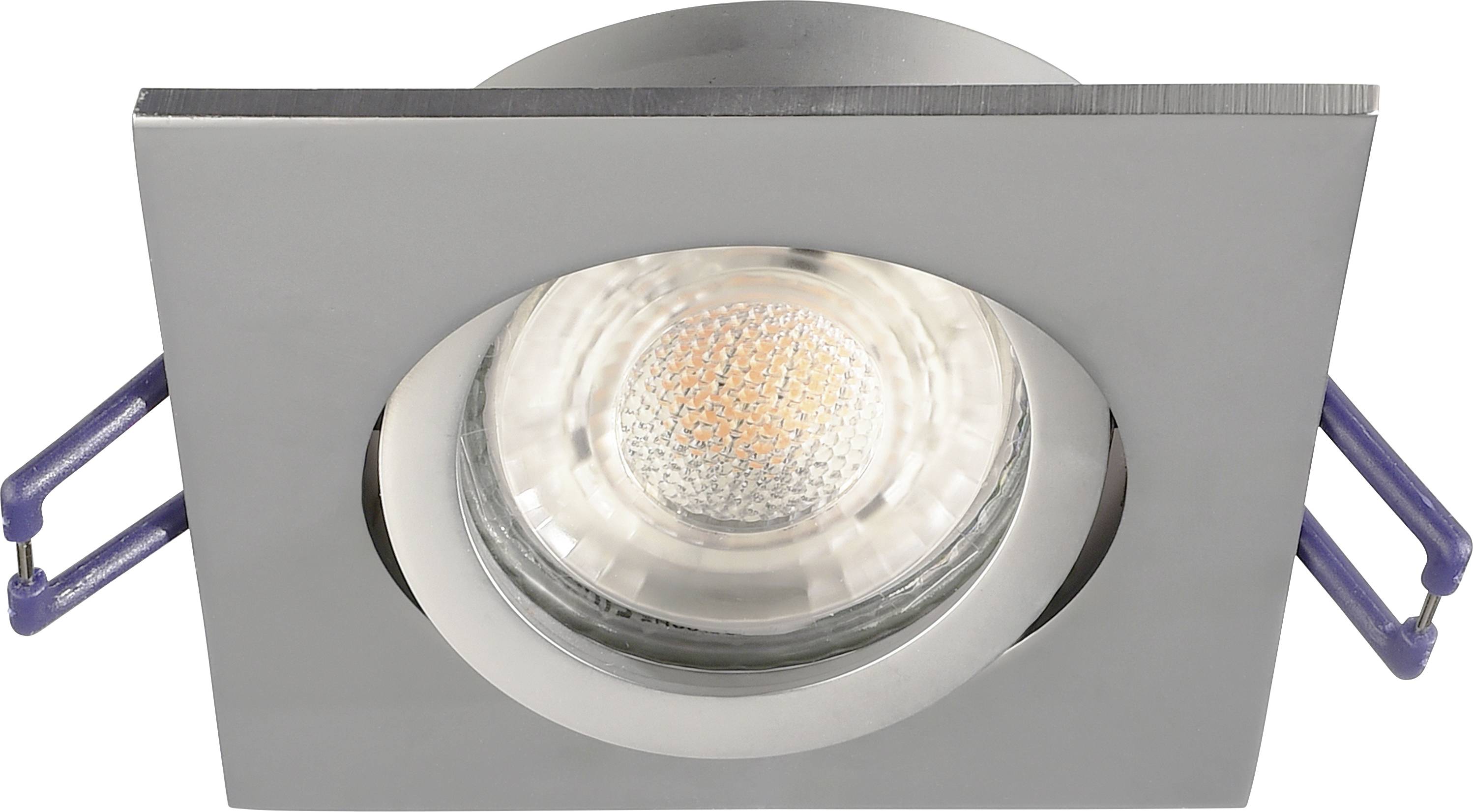 Deko Light Samsola, eckig, Aluminium 110048 Deckenstrahler Aluminium (matt)