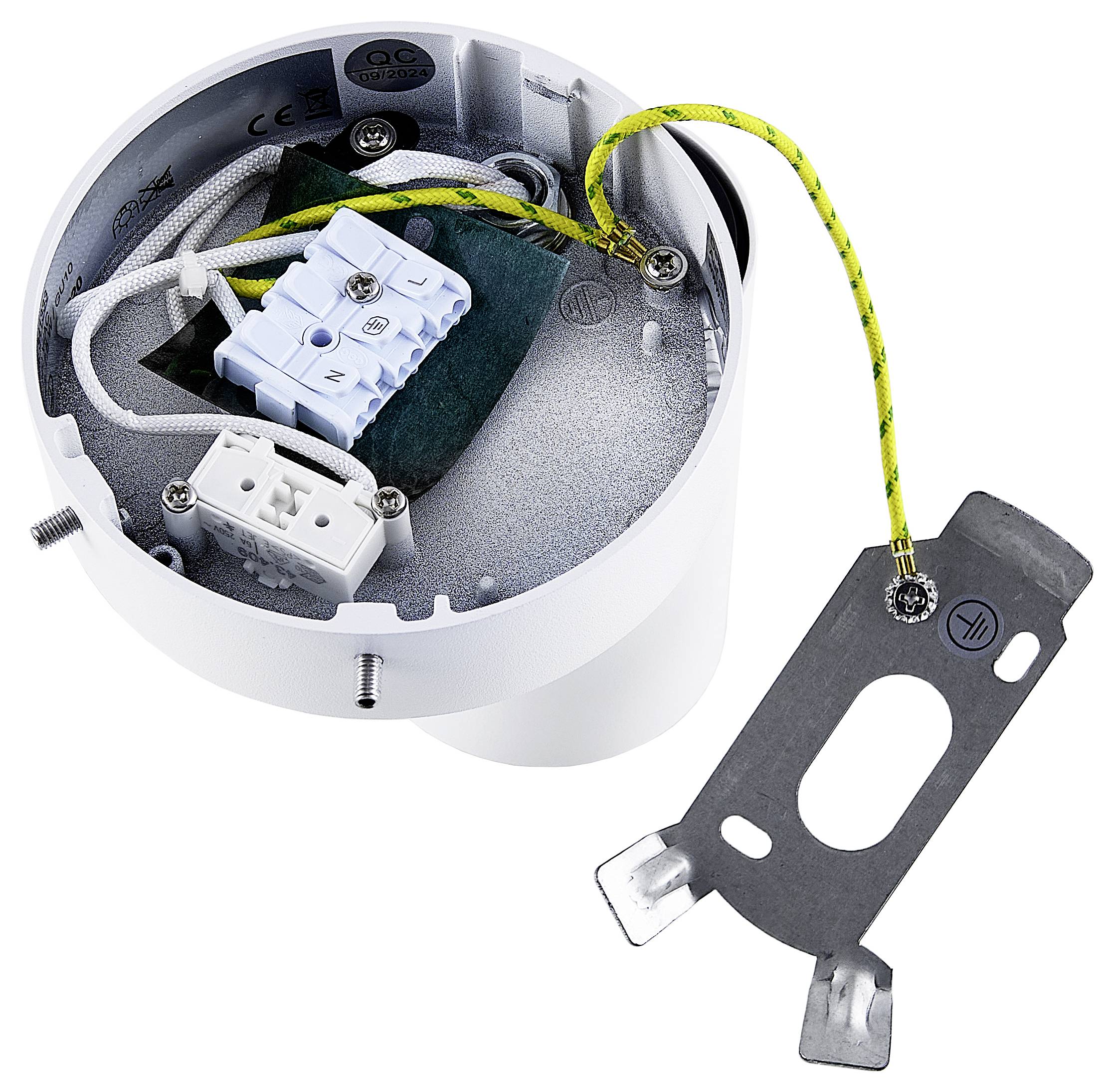 Deko Light Can Tilt rund, 1x 7,5W GU10, Weiß 341333 Wandaufbauleuchte GU10 7.5W Weiß