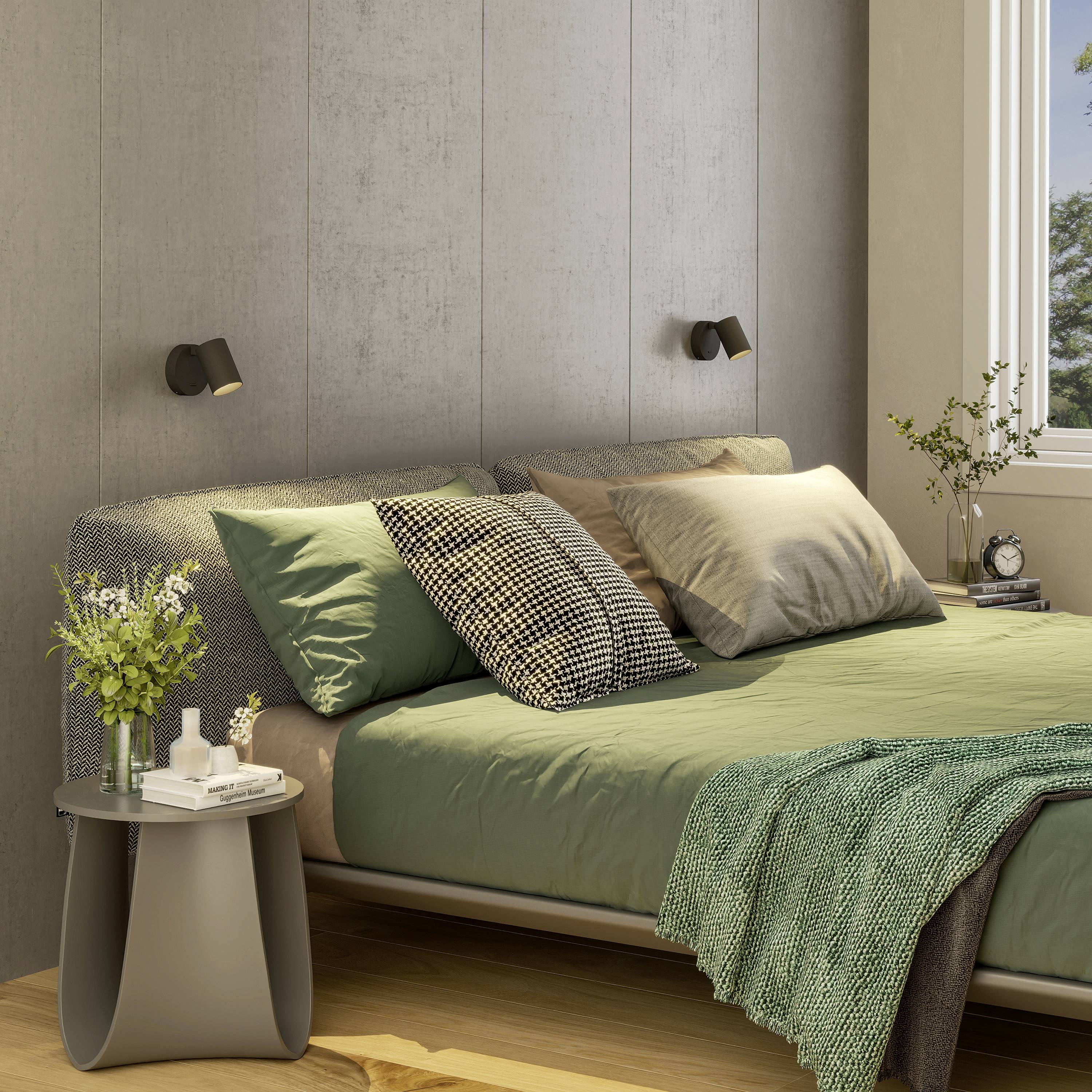 Deko Light Can Tilt rund, 1x 7,5W GU10, Schwarz 341334 Wandaufbauleuchte GU10 7.5W Schwarz