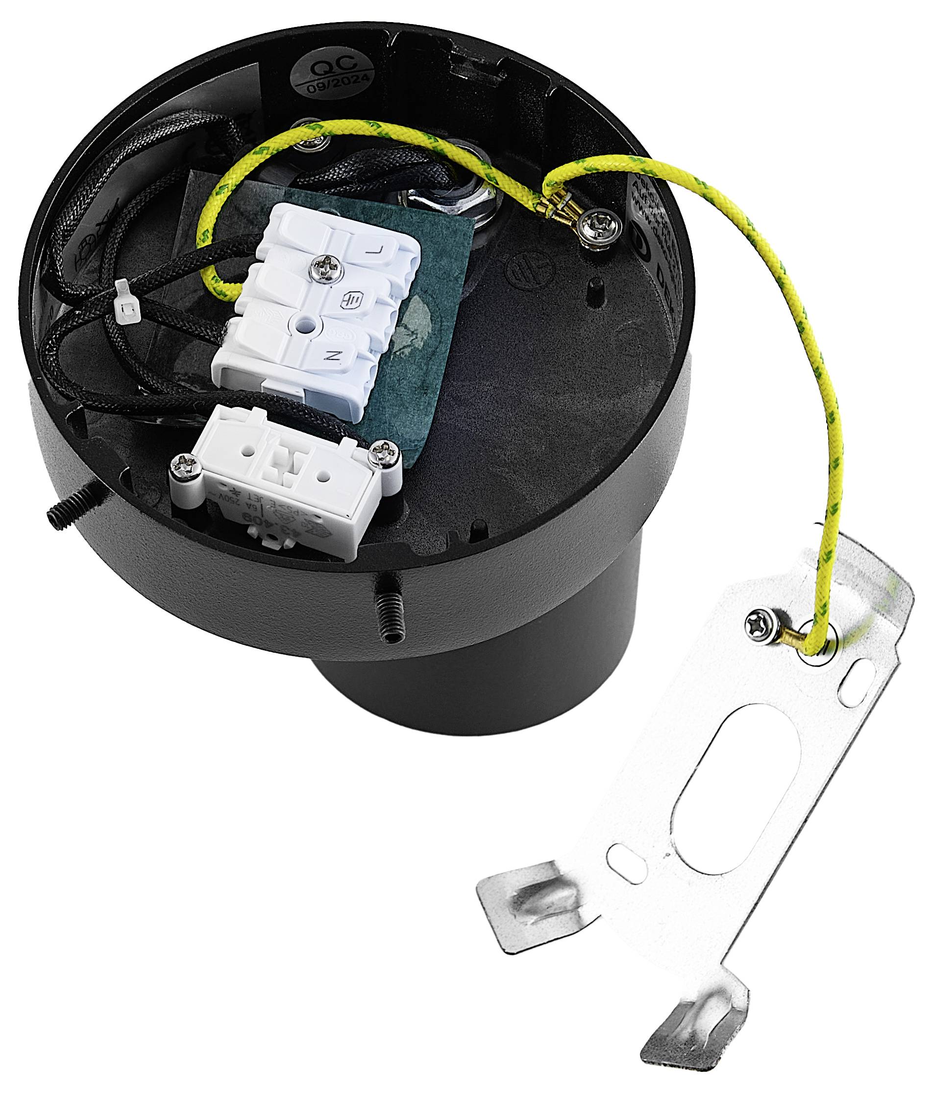 Deko Light Can Tilt rund, 1x 7,5W GU10, Schwarz 341334 Wandaufbauleuchte GU10 7.5W Schwarz