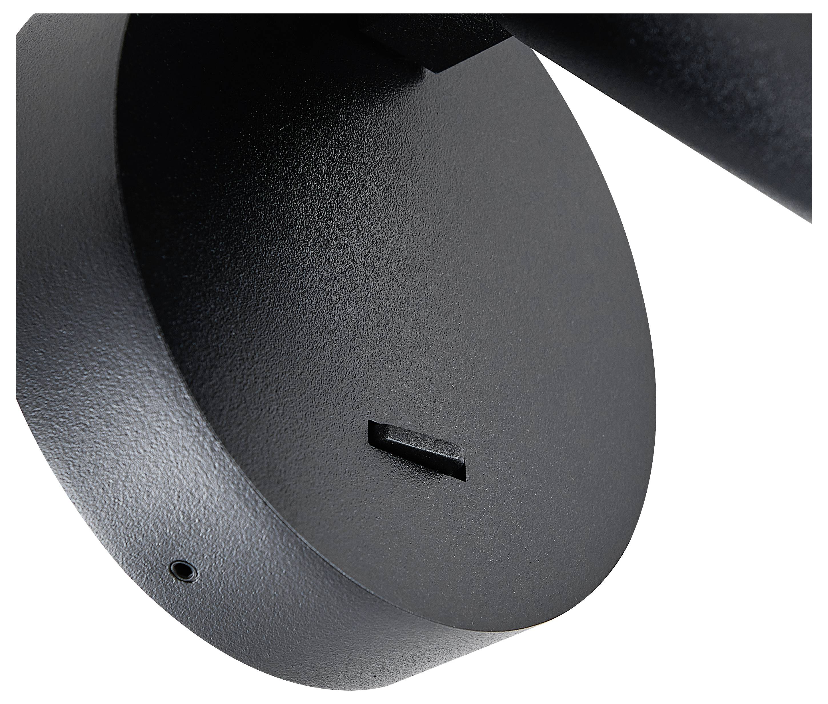 Deko Light Can Tilt rund, 1x 7,5W GU10, Schwarz 341334 Wandaufbauleuchte GU10 7.5W Schwarz