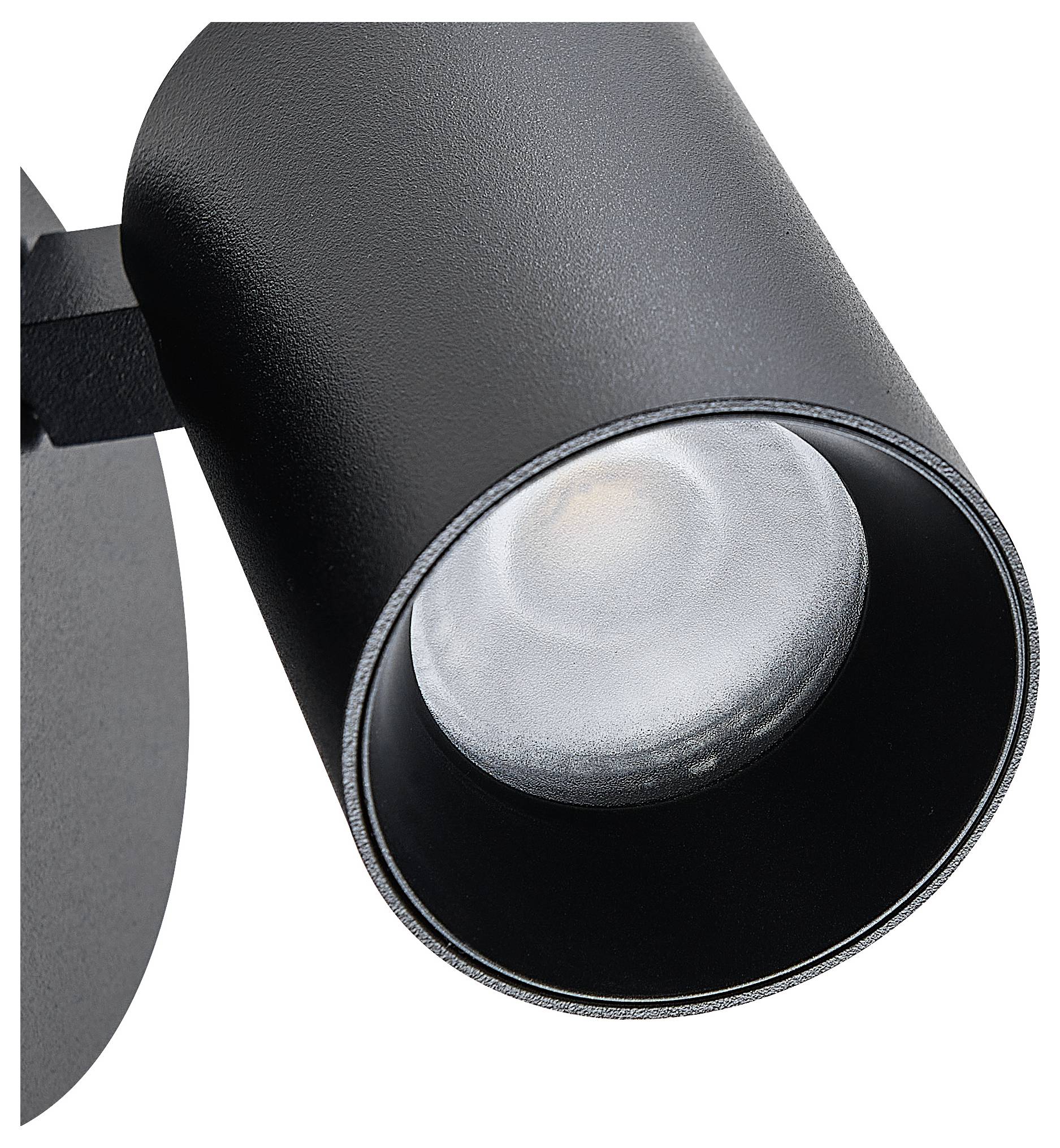 Deko Light Can Tilt rund, 1x 7,5W GU10, Schwarz 341334 Wandaufbauleuchte GU10 7.5W Schwarz