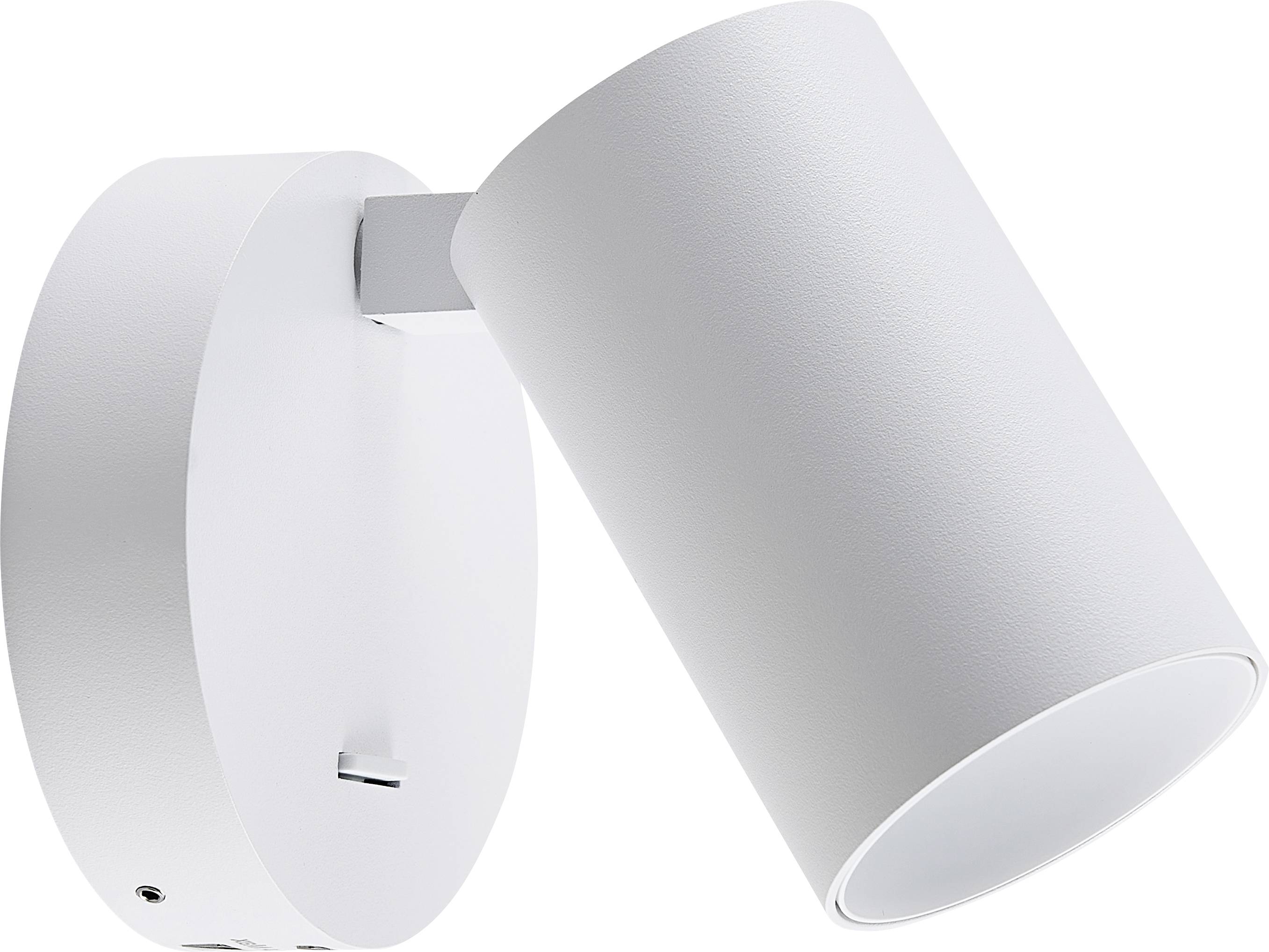 Deko Light Can Tilt rund USB, 1x 7,5W GU10, Weiß 341335 Wandaufbauleuchte GU10 7.5W Weiß