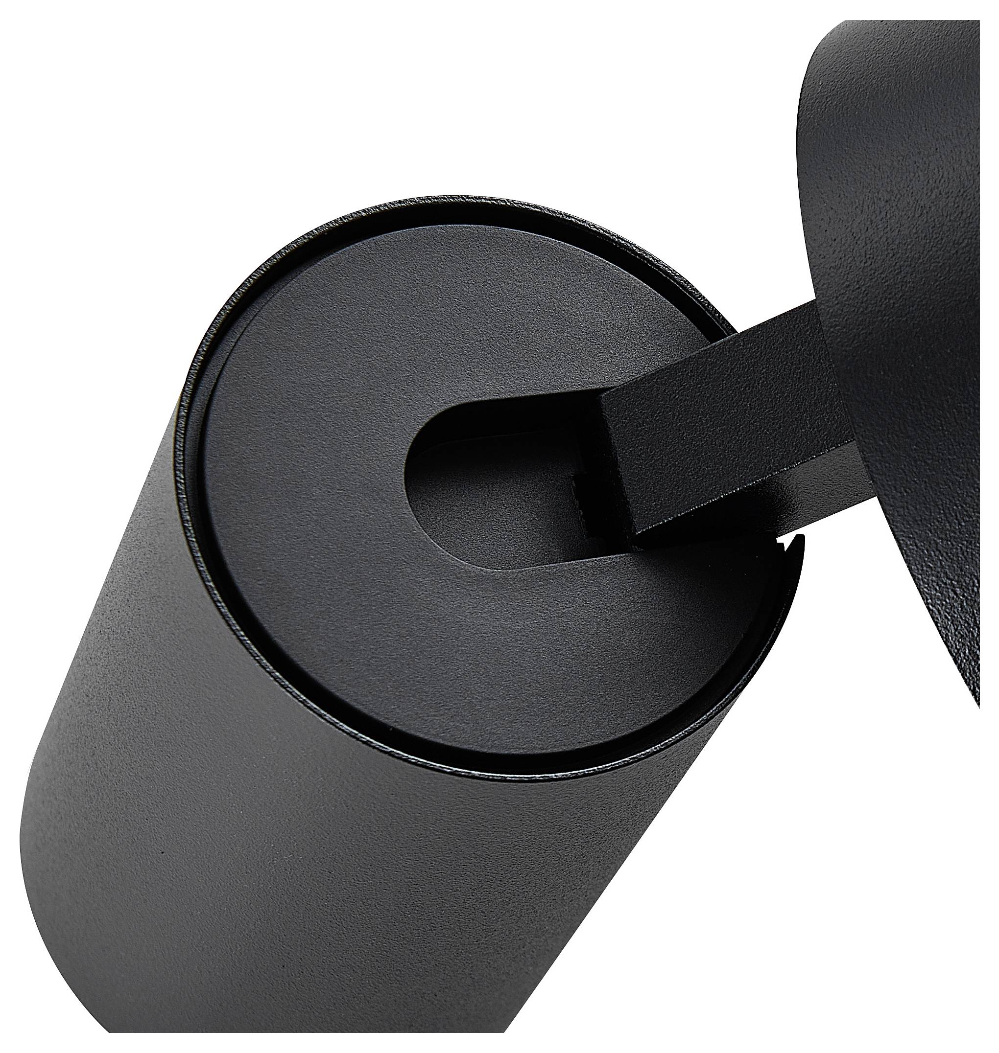 Deko Light Can Tilt rund USB, 1x 7,5W GU10, Schwarz 341336 Wandaufbauleuchte GU10 7.5W Schwarz